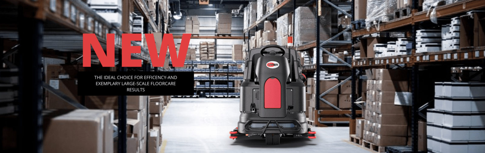 Viper New Scrubber Dryer AS1050